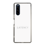 スリムプロテクションケース［ LATENCY - Logotype - White ］