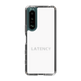 スリムプロテクションケース［ LATENCY - Logotype - White ］
