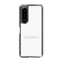 スリムプロテクションケース［ LATENCY - Logotype - White ］