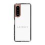 スリムプロテクションケース［ LATENCY - Logotype - White ］