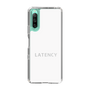 スリムプロテクションケース［ LATENCY - Logotype - White ］