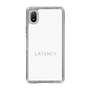 スリムプロテクションケース［ LATENCY - Logotype - White ］