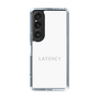 スリムプロテクションケース［ LATENCY - Logotype - White ］
