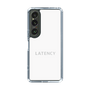 スリムプロテクションケース［ LATENCY - Logotype - White ］
