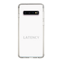 スリムプロテクションケース［ LATENCY - Logotype - White ］