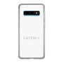 スリムプロテクションケース［ LATENCY - Logotype - White ］