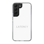 スリムプロテクションケース［ LATENCY - Logotype - White ］