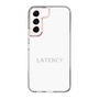 スリムプロテクションケース［ LATENCY - Logotype - White ］