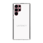 スリムプロテクションケース［ LATENCY - Logotype - White ］