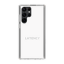 スリムプロテクションケース［ LATENCY - Logotype - White ］
