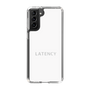 スリムプロテクションケース［ LATENCY - Logotype - White ］