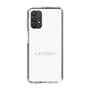 スリムプロテクションケース［ LATENCY - Logotype - White ］