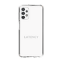 スリムプロテクションケース［ LATENCY - Logotype - White ］