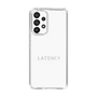 スリムプロテクションケース［ LATENCY - Logotype - White ］