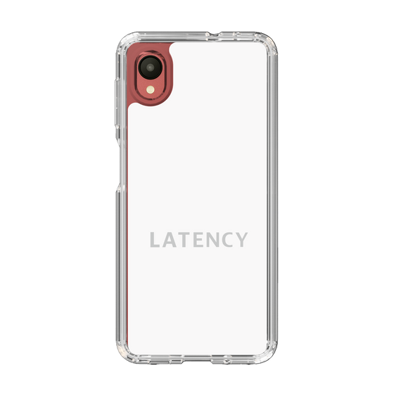スリムプロテクションケース［ LATENCY - Logotype - White ］