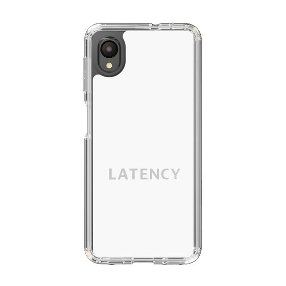 スリムプロテクションケース［ LATENCY - Logotype - White ］