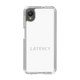 スリムプロテクションケース［ LATENCY - Logotype - White ］