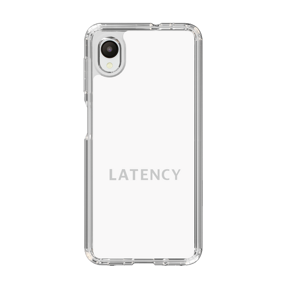 スリムプロテクションケース［ LATENCY - Logotype - White ］