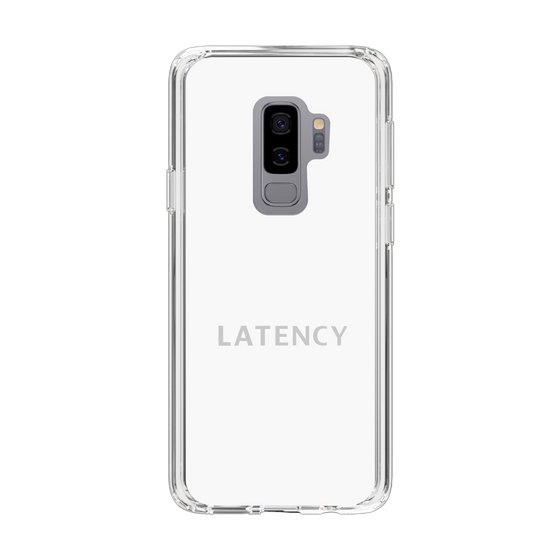 スリムプロテクションケース［ LATENCY - Logotype - White ］