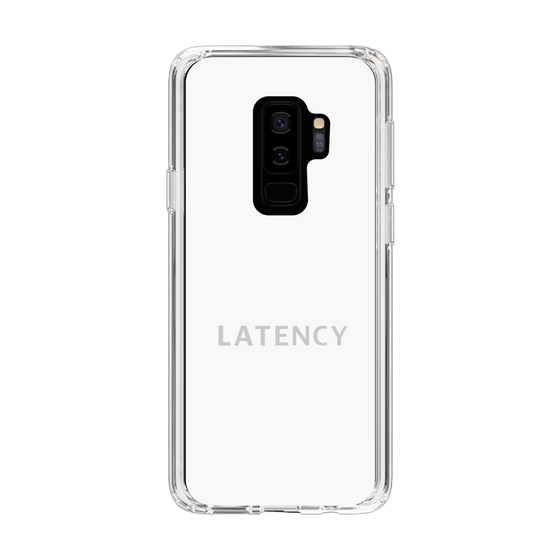 スリムプロテクションケース［ LATENCY - Logotype - White ］