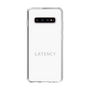 スリムプロテクションケース［ LATENCY - Logotype - White ］