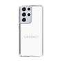 スリムプロテクションケース［ LATENCY - Logotype - White ］