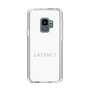 スリムプロテクションケース［ LATENCY - Logotype - White ］
