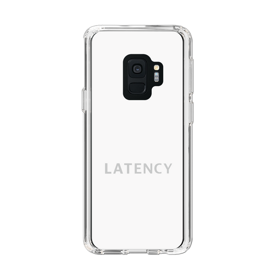 スリムプロテクションケース［ LATENCY - Logotype - White ］