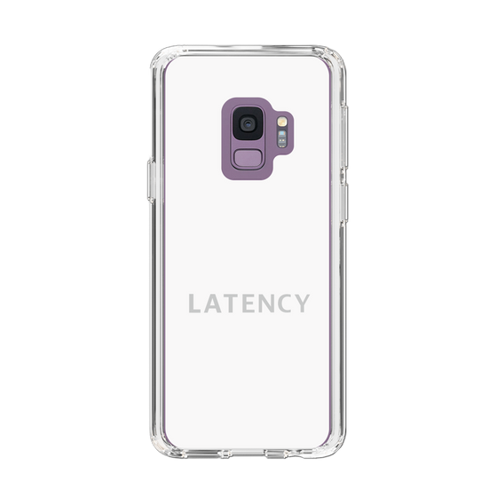 スリムプロテクションケース［ LATENCY - Logotype - White ］