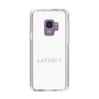 スリムプロテクションケース［ LATENCY - Logotype - White ］