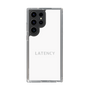 スリムプロテクションケース［ LATENCY - Logotype - White ］