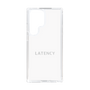 スリムプロテクションケース［ LATENCY - Logotype - White ］