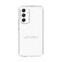 スリムプロテクションケース［ LATENCY - Logotype - White ］