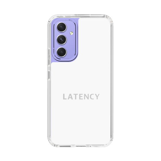 スリムプロテクションケース［ LATENCY - Logotype - White ］