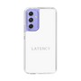 スリムプロテクションケース［ LATENCY - Logotype - White ］