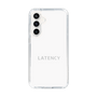 スリムプロテクションケース［ LATENCY - Logotype - White ］