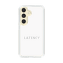 スリムプロテクションケース［ LATENCY - Logotype - White ］
