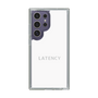 スリムプロテクションケース［ LATENCY - Logotype - White ］