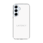 スリムプロテクションケース［ LATENCY - Logotype - White ］