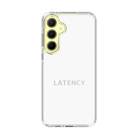 スリムプロテクションケース［ LATENCY - Logotype - White ］