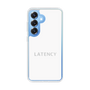 スリムプロテクションケース［ LATENCY - Logotype - White ］