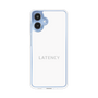 スリムプロテクションケース［ LATENCY - Logotype - White ］