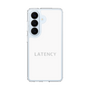 スリムプロテクションケース［ LATENCY - Logotype - White ］