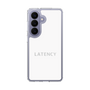 スリムプロテクションケース［ LATENCY - Logotype - White ］