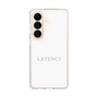 スリムプロテクションケース［ LATENCY - Logotype - White ］