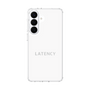 スリムプロテクションケース［ LATENCY - Logotype - White ］