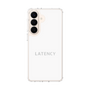 スリムプロテクションケース［ LATENCY - Logotype - White ］