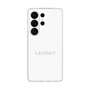 スリムプロテクションケース［ LATENCY - Logotype - White ］