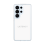 スリムプロテクションケース［ LATENCY - Logotype - White ］