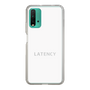 スリムプロテクションケース［ LATENCY - Logotype - White ］